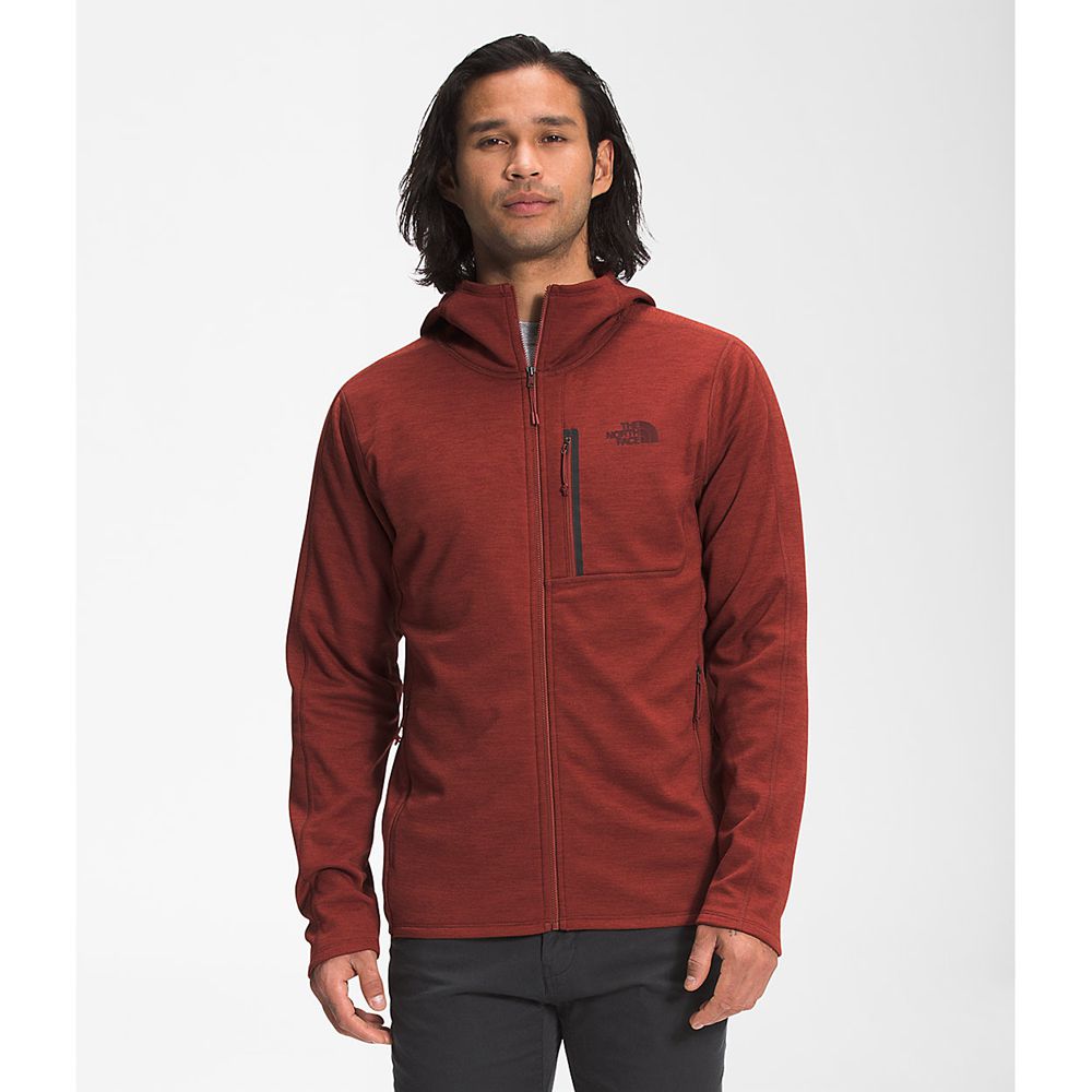 The North Face Hooded Jacket Mens Australia - The North Face Canyonlands Red Hiking (IQR-792560)